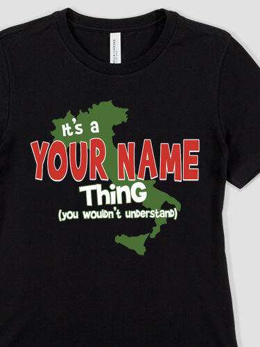 Italian Thing : Premium Ladies T-Shirts