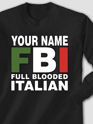 Full Blooded Italian : Printed Long Sleeves