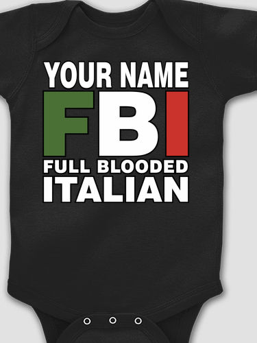Full Blooded Italian : Printed Baby Bodysuits