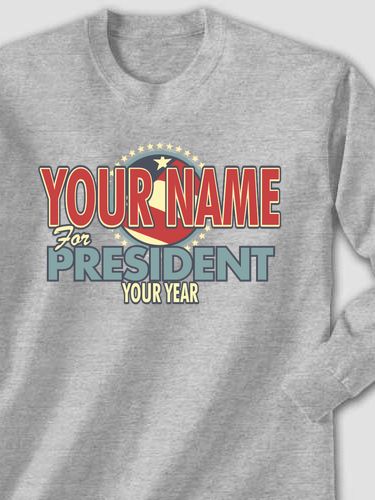 Presidential Election : Printed Long Sleeves