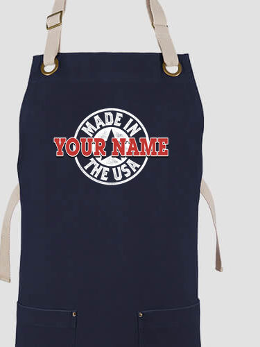 USA Stamp : Printed Canvas Work Aprons