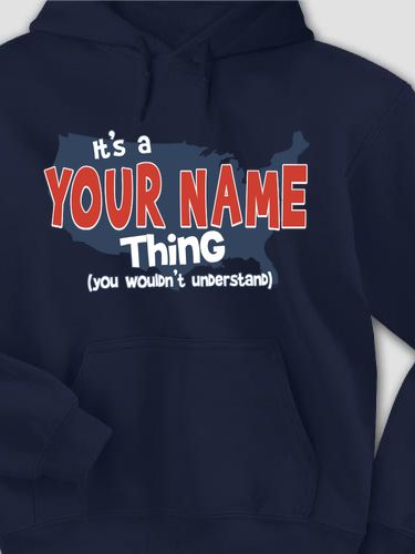 American Thing : Printed Hoodies
