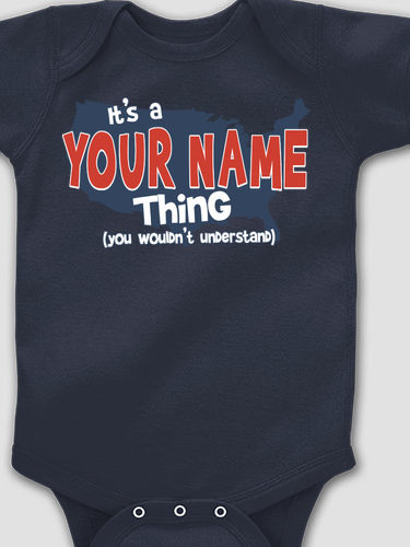 American Thing : Printed Baby Bodysuits