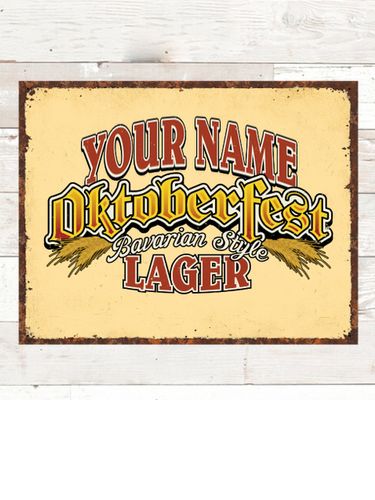 Oktoberfest Lager : Tin Signs