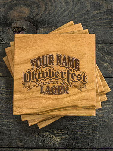 Oktoberfest Lager : Coasters - Engraved