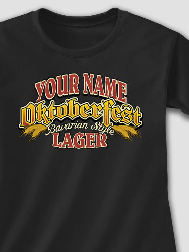 Oktoberfest Lager : Adult Ladies Fitted T-Shirt
