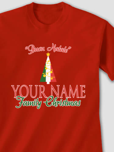 Italian Family Christmas : Printed T-Shirts