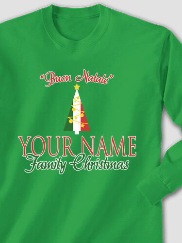 Italian Family Christmas : Printed Long Sleeves