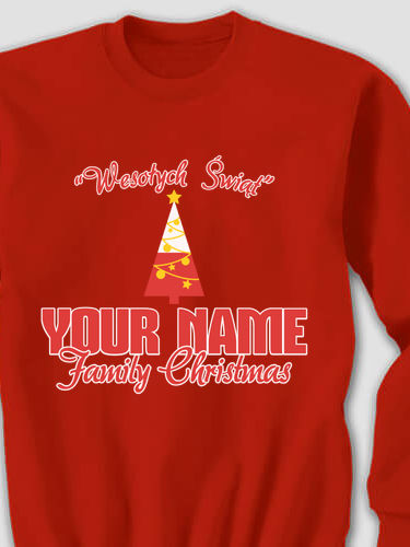 Polish Family Christmas : Printed Sweatshirts