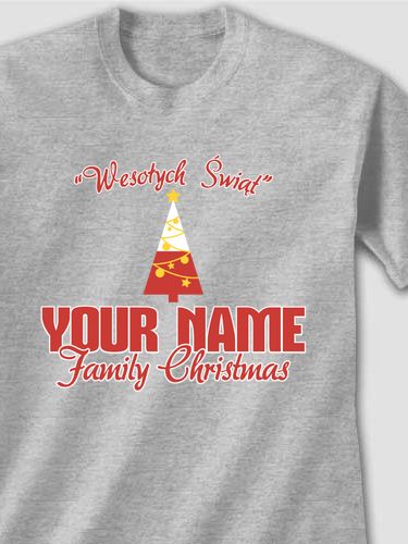 Polish Family Christmas : Printed T-Shirts