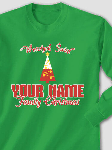 Polish Family Christmas : Printed Long Sleeves