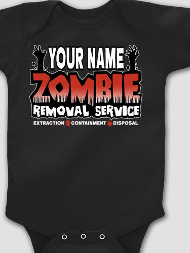 Zombie Removal Service : Printed Baby Bodysuits