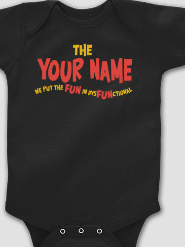 DysFUNctional Family : Printed Baby Bodysuits