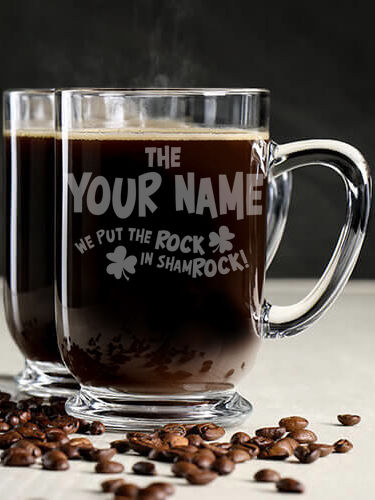 ShamROCK : Coffee Mugs - Engraved