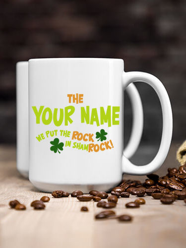 ShamROCK : Ceramic Coffee Mugs