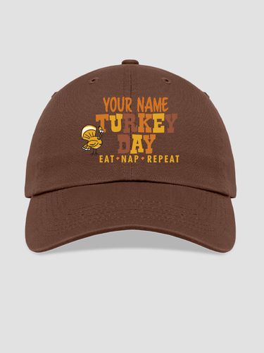 Turkey Day : Embroidered Baseball Hats