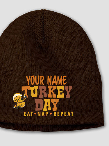 Turkey Day : Embroidered Beanies