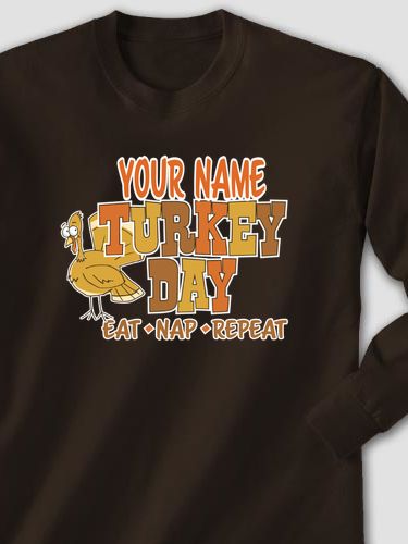 Turkey Day : Printed Long Sleeves