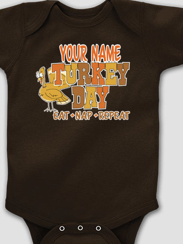 Turkey Day : Printed Baby Bodysuits