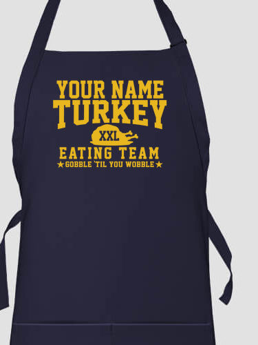 Turkey Eating Team : Printed Aprons