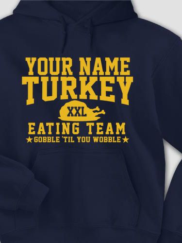 Turkey Eating Team : Printed Hoodies