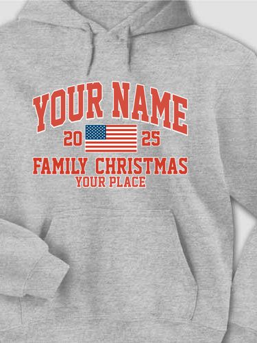 American Christmas Varsity : Printed Hoodies