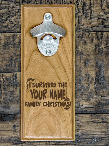 I Survived Christmas : Bottle Openers - Engraved