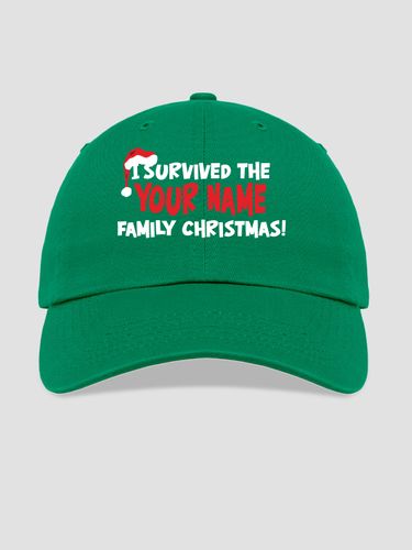 I Survived Christmas : Embroidered Baseball Hats
