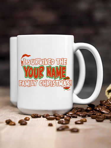 I Survived Christmas : Ceramic Coffee Mugs
