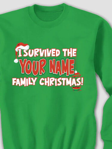 I Survived Christmas : Printed Sweatshirts