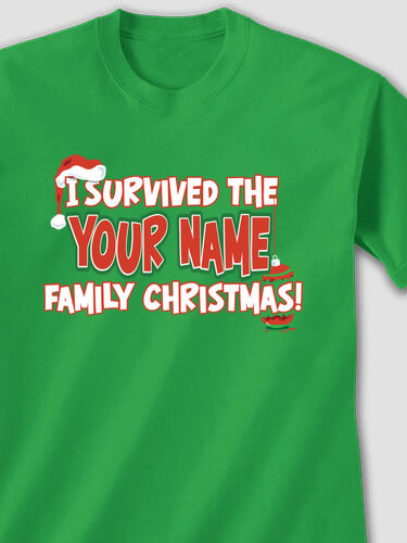 I Survived Christmas : Printed T-Shirts