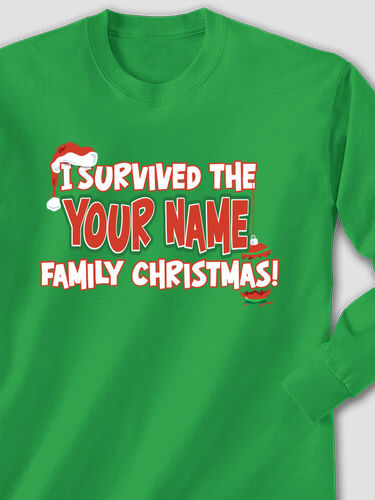 I Survived Christmas : Printed Long Sleeves