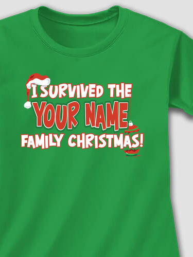I Survived Christmas : Printed T-Shirts