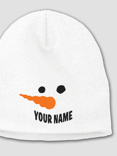 Snowman : Embroidered Beanies