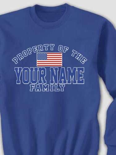 Property of Flag : Printed Sweatshirts