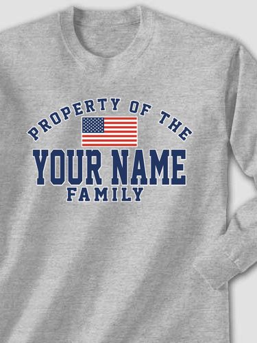 Property of Flag : Printed Long Sleeves