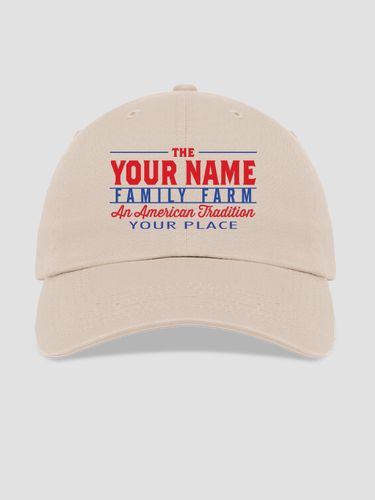 American Farm : Embroidered Baseball Hats