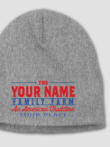 American Farm : Embroidered Beanies