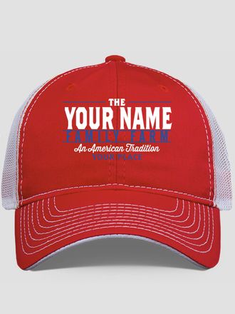 American Farm : Embroidered Trucker Hats