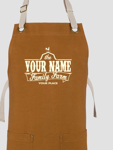Family Farm : Printed Canvas Work Aprons
