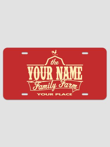 Family Farm : License Plates