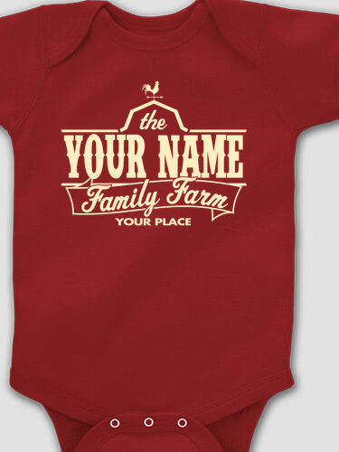 Family Farm : Printed Baby Bodysuits
