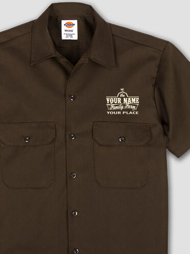 Family Farm : Embroidered Work Shirts