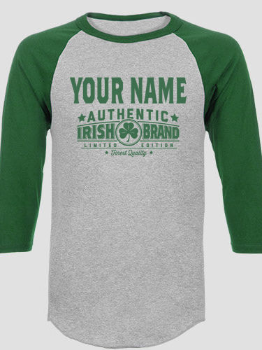 Irish Brand : Printed Raglan Shirts