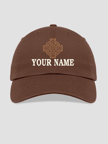 Celtic Stone Cross : Embroidered Baseball Hats