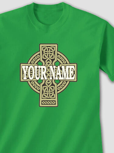 Celtic Stone Cross : Printed T-Shirts