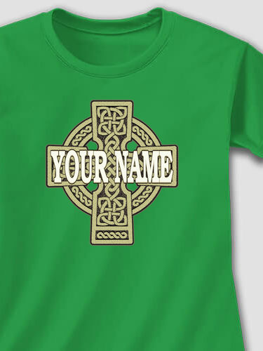 Celtic Stone Cross : Printed T-Shirts
