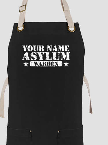 Asylum Warden : Printed Canvas Work Aprons