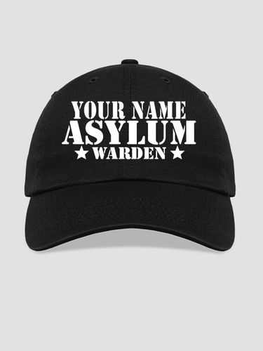 Asylum Warden : Embroidered Baseball Hats