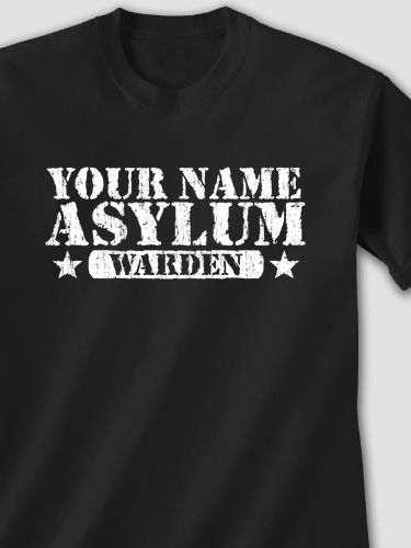 Asylum Warden : Printed T-Shirts